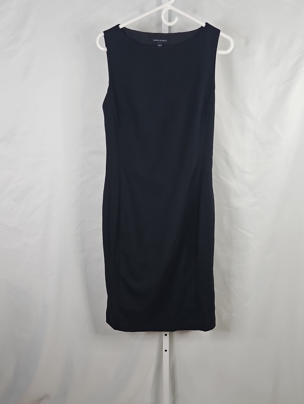 Banana Republic Black Sheath Dress Size 10 Classic Elegant Office